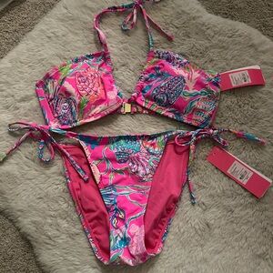 Lilly Pulitzer Swimsuit Bikini New Size 8